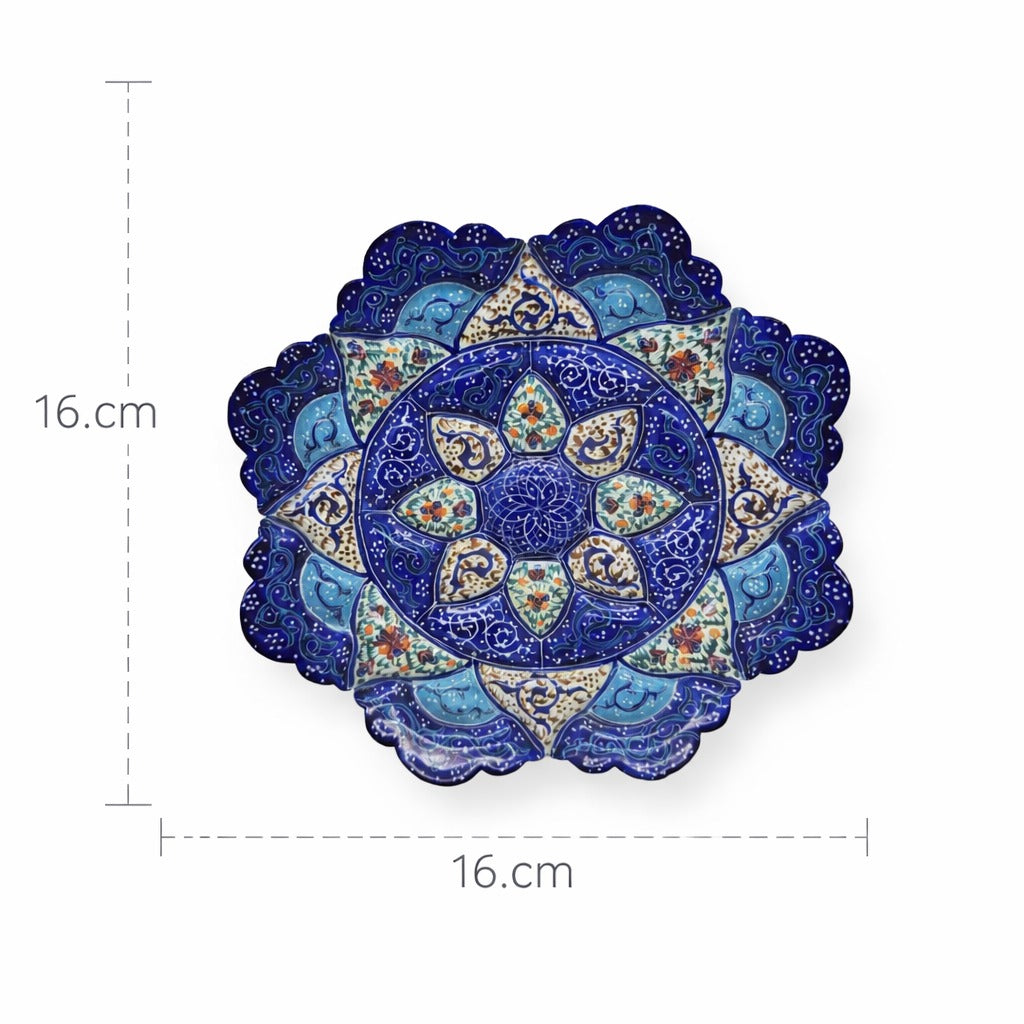 Minakari Plate Design 1008