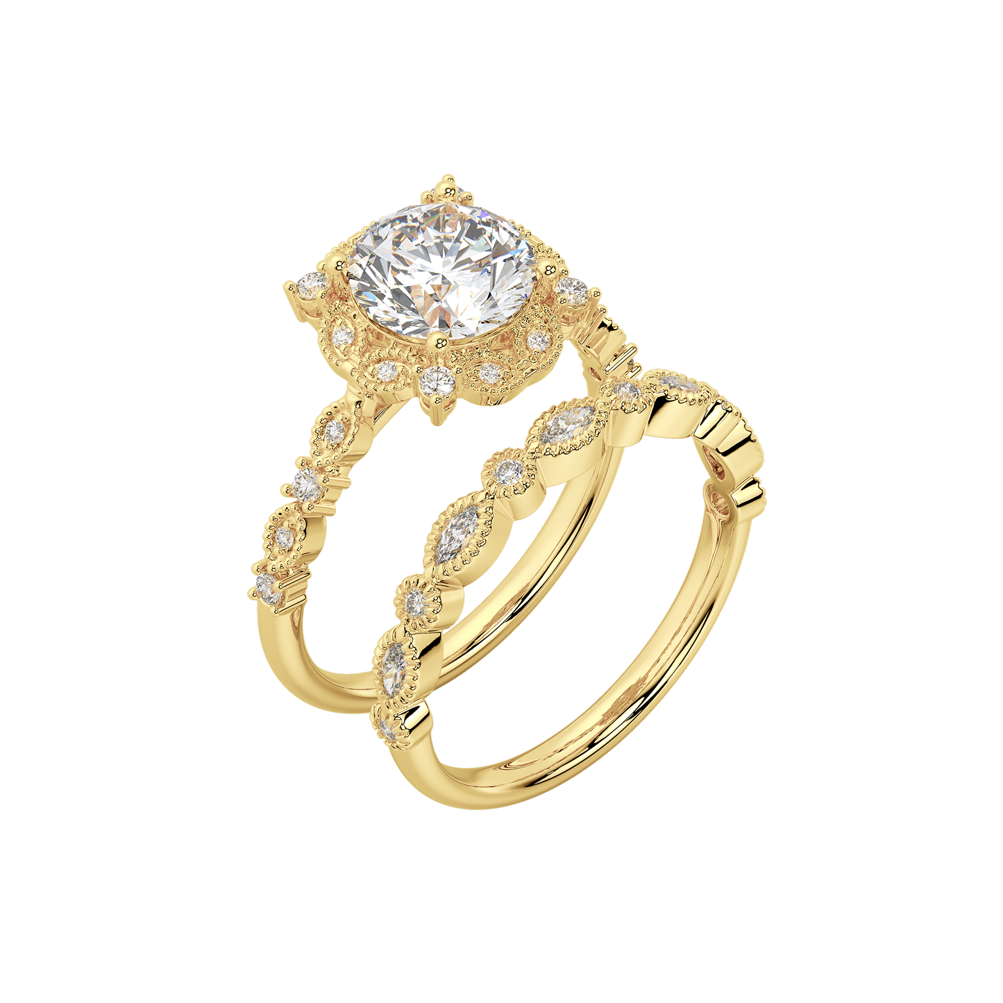 Milgrain Ring