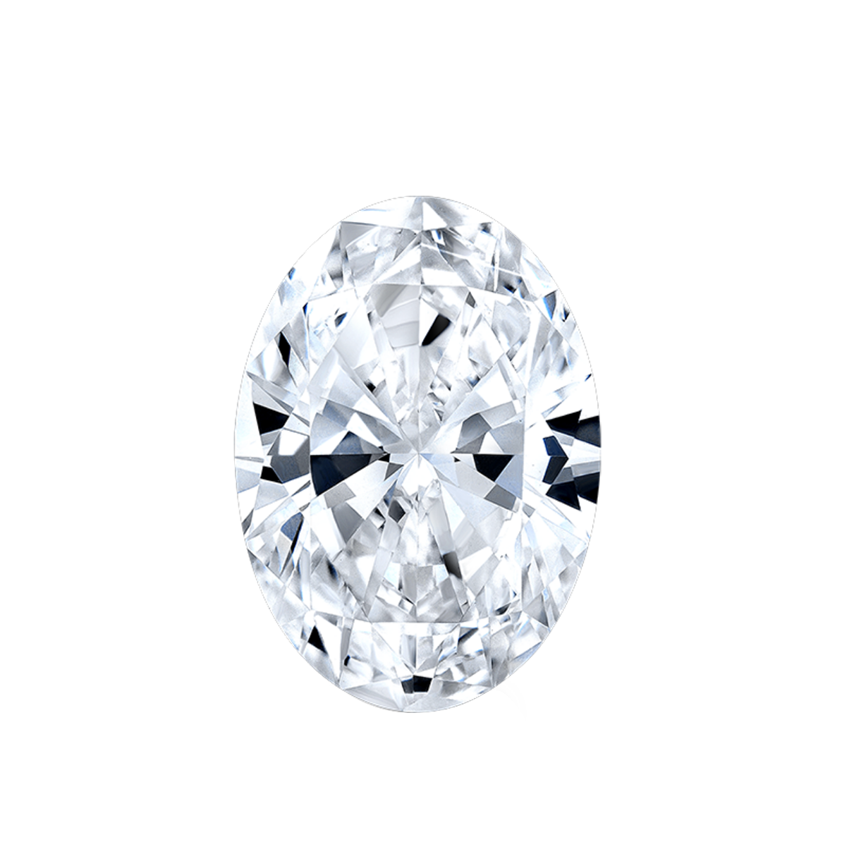 Classic Oval Bezel Set Diamond Ring in Yellow Gold