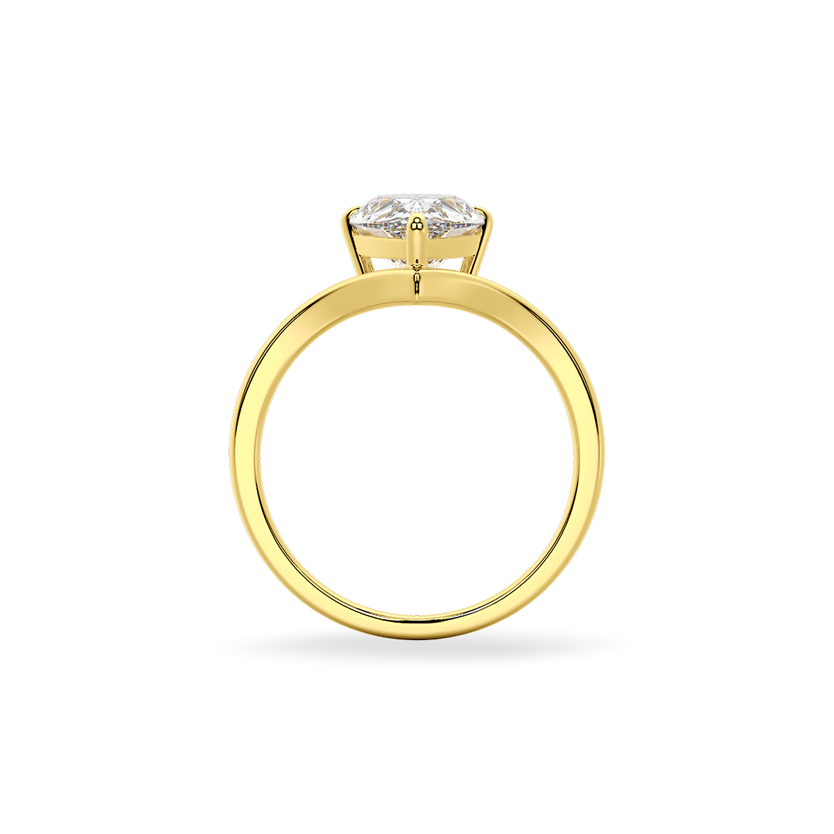 Classic Tiara Ring in 14k Yellow Gold