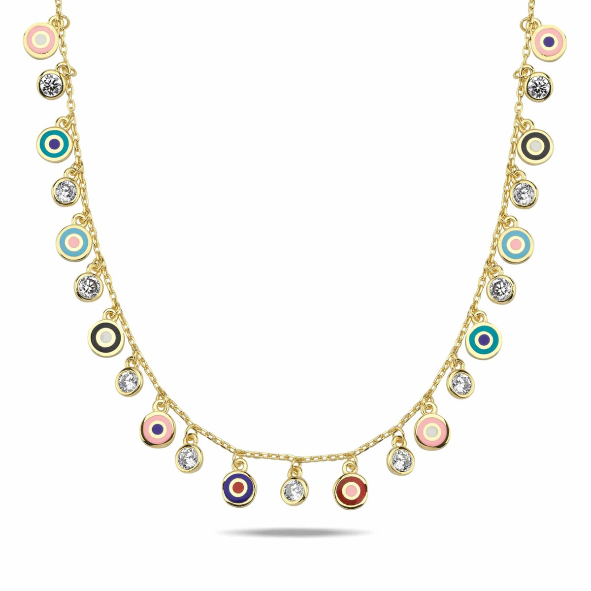 Lucky Eye Charm Necklace