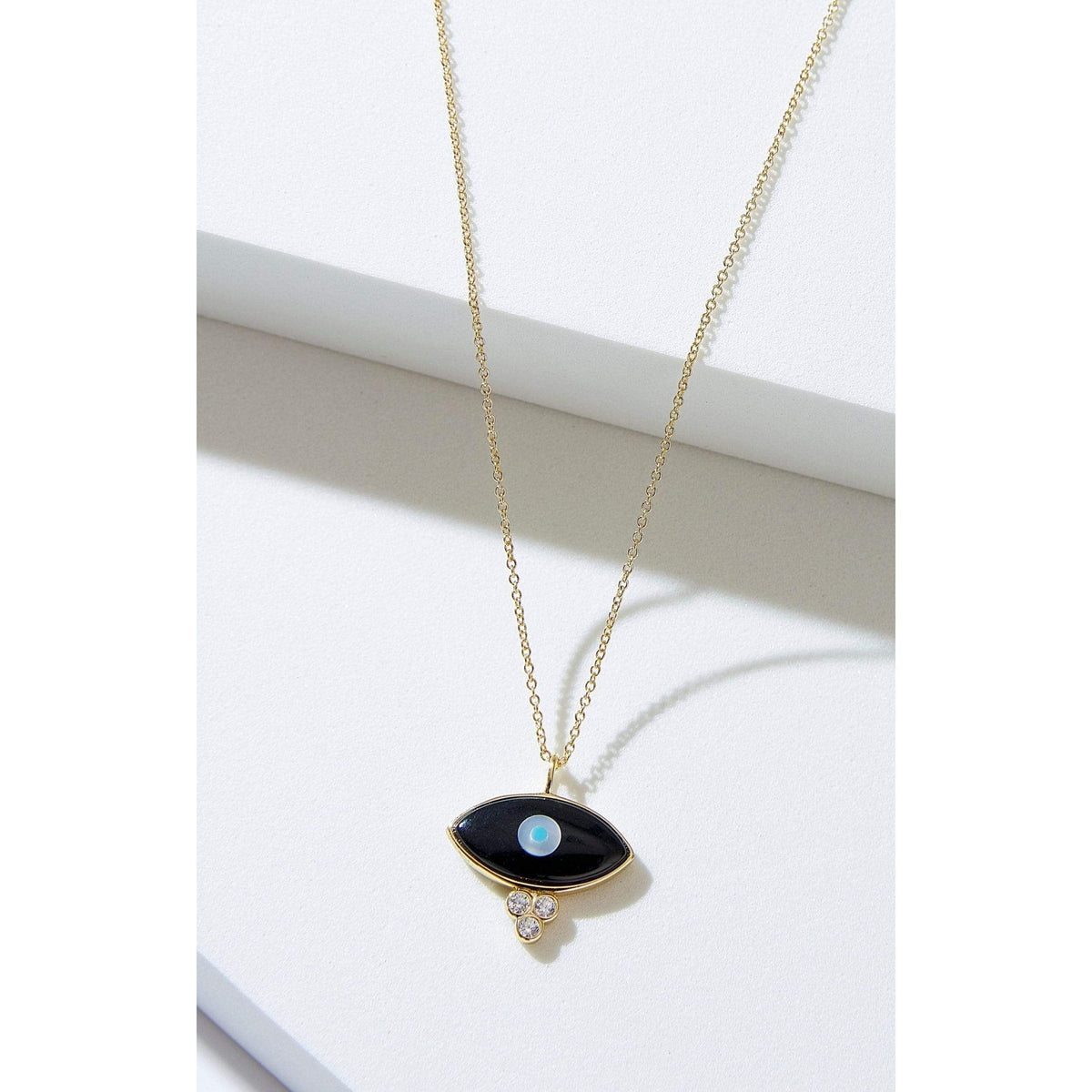 Divine Eye- Dew Drop Lucky Eye Necklace