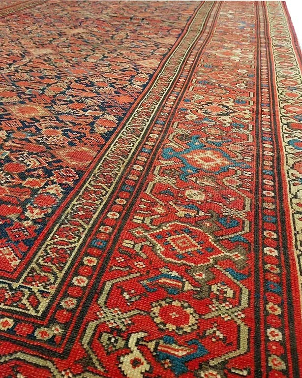 Antique Persian Malayer Runner – 200×520 cm | 100-Year-Old Handmade Rug