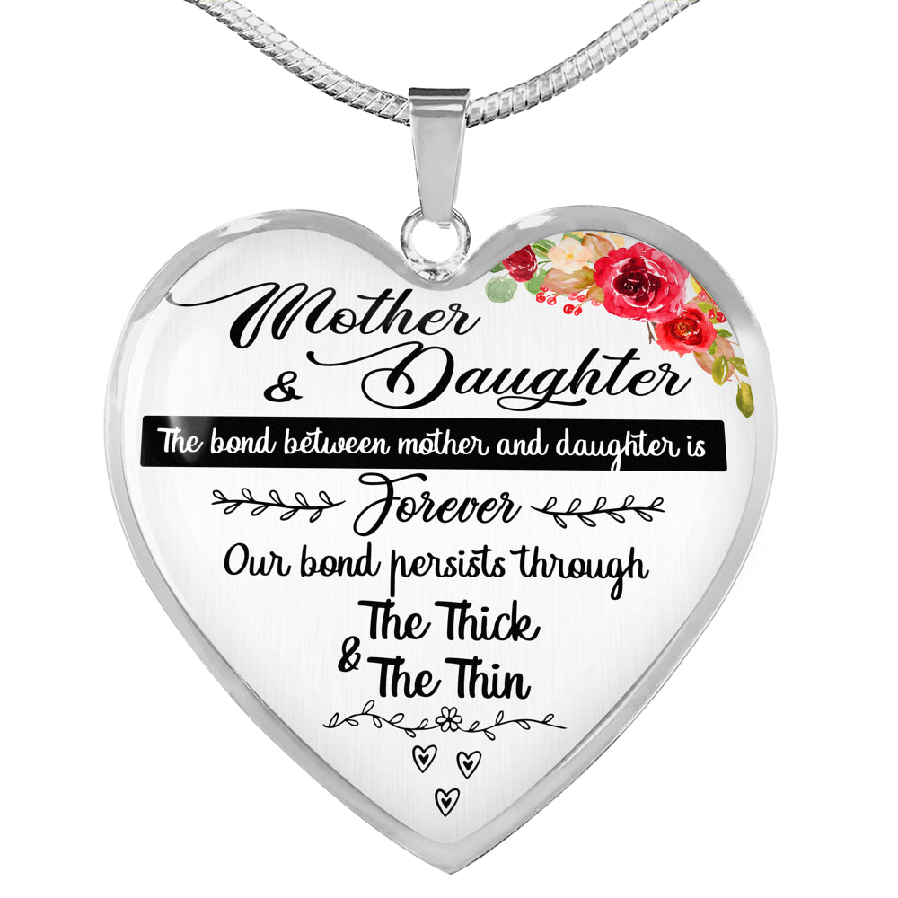 Mother and Daughter Love Pendant!