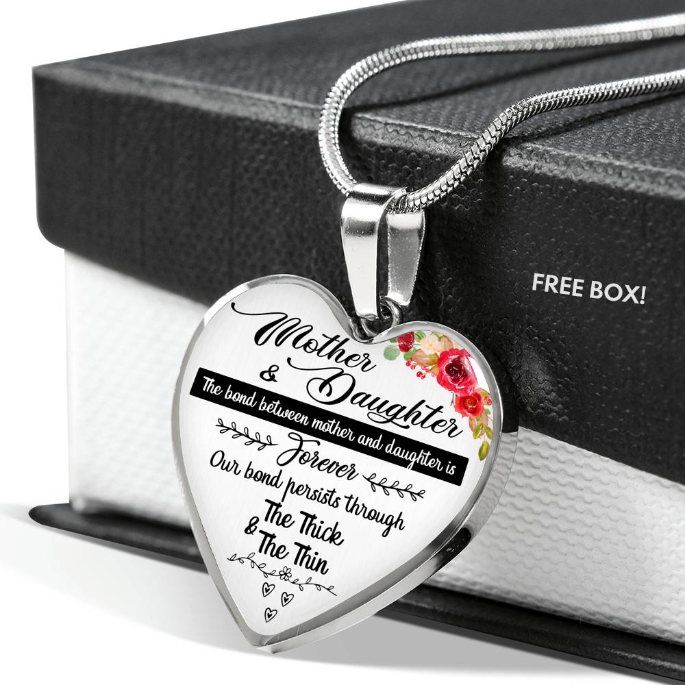 Mother and Daughter Love Pendant!