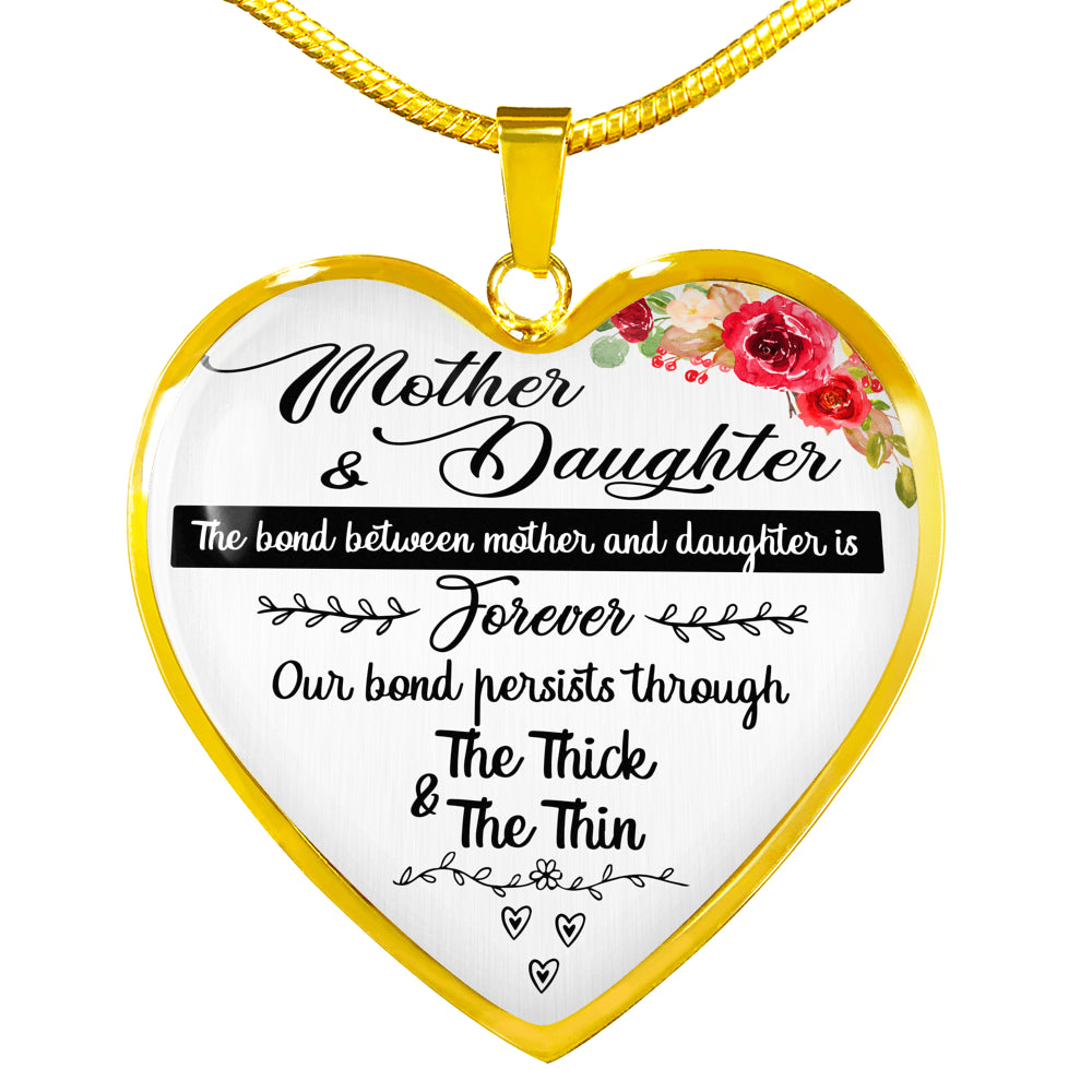 Mother and Daughter Love Pendant!