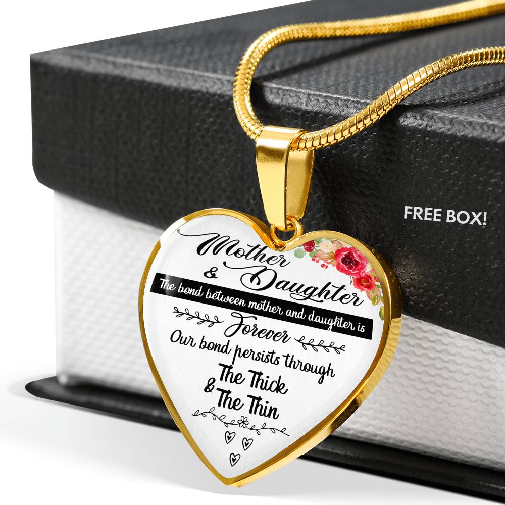 Mother and Daughter Love Pendant!