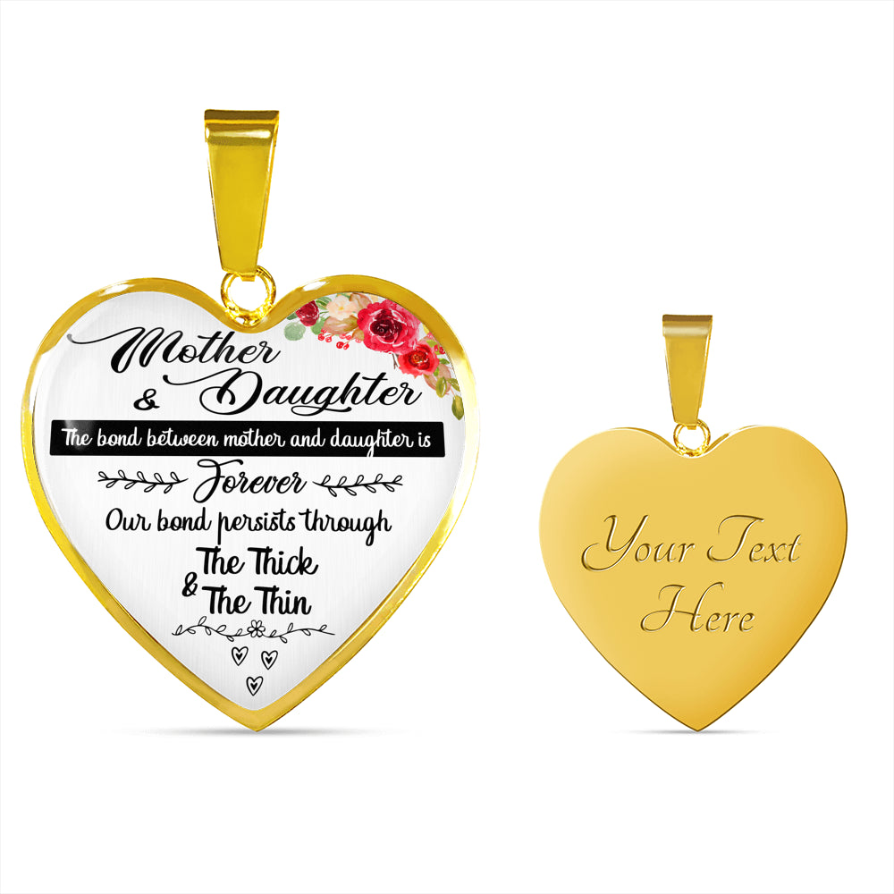 Mother and Daughter Love Pendant!