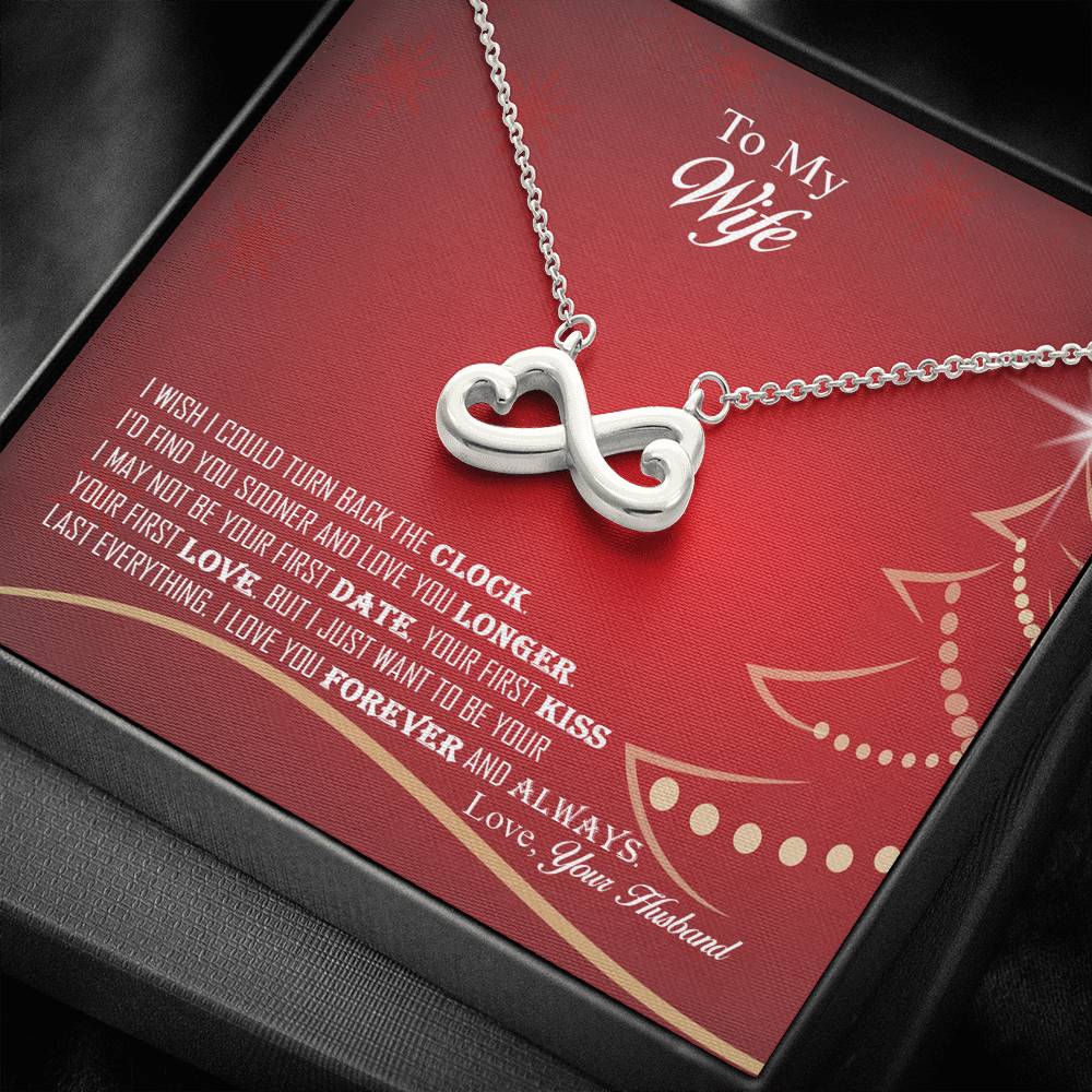 Amazing Infinite Love Pendant Necklace Christmas Gift For Wife