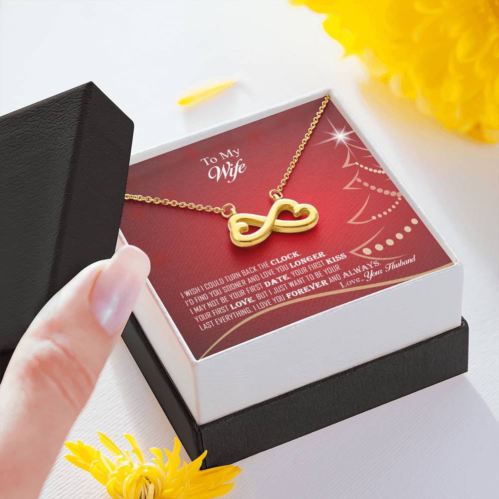 Amazing Infinite Love Pendant Necklace Christmas Gift For Wife