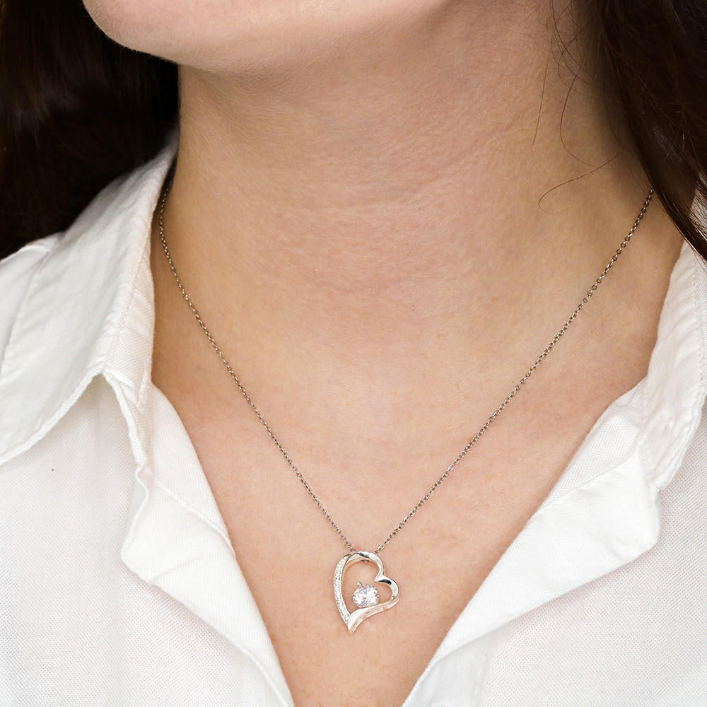 Amazing Anniversary Forever Love Pendant Necklace Gift!