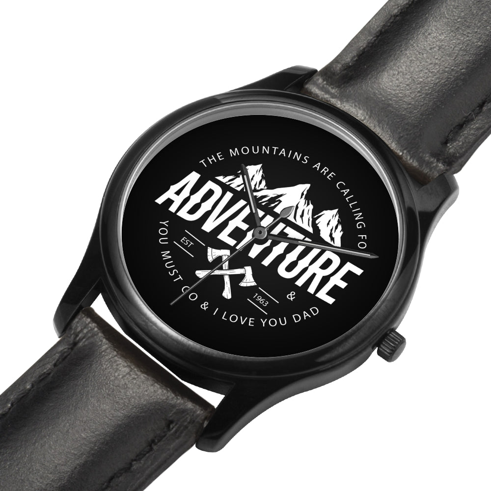 Father's Day Gift 2025, Custom Adventurist Watch Personalized Gift For Dad