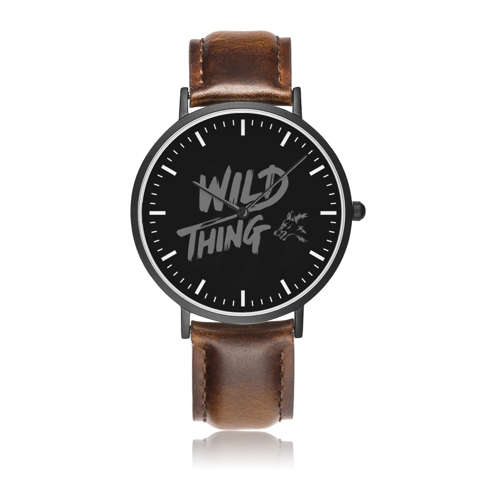 Father's Day Gift 2025, Custom Citizen Leather Band Watch Personalized Gift For Dad