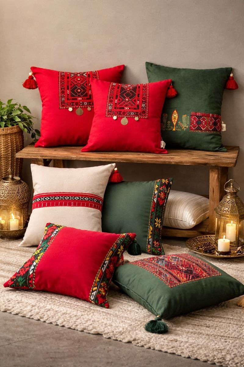Hand-Crafted Heritage Cushion Collection