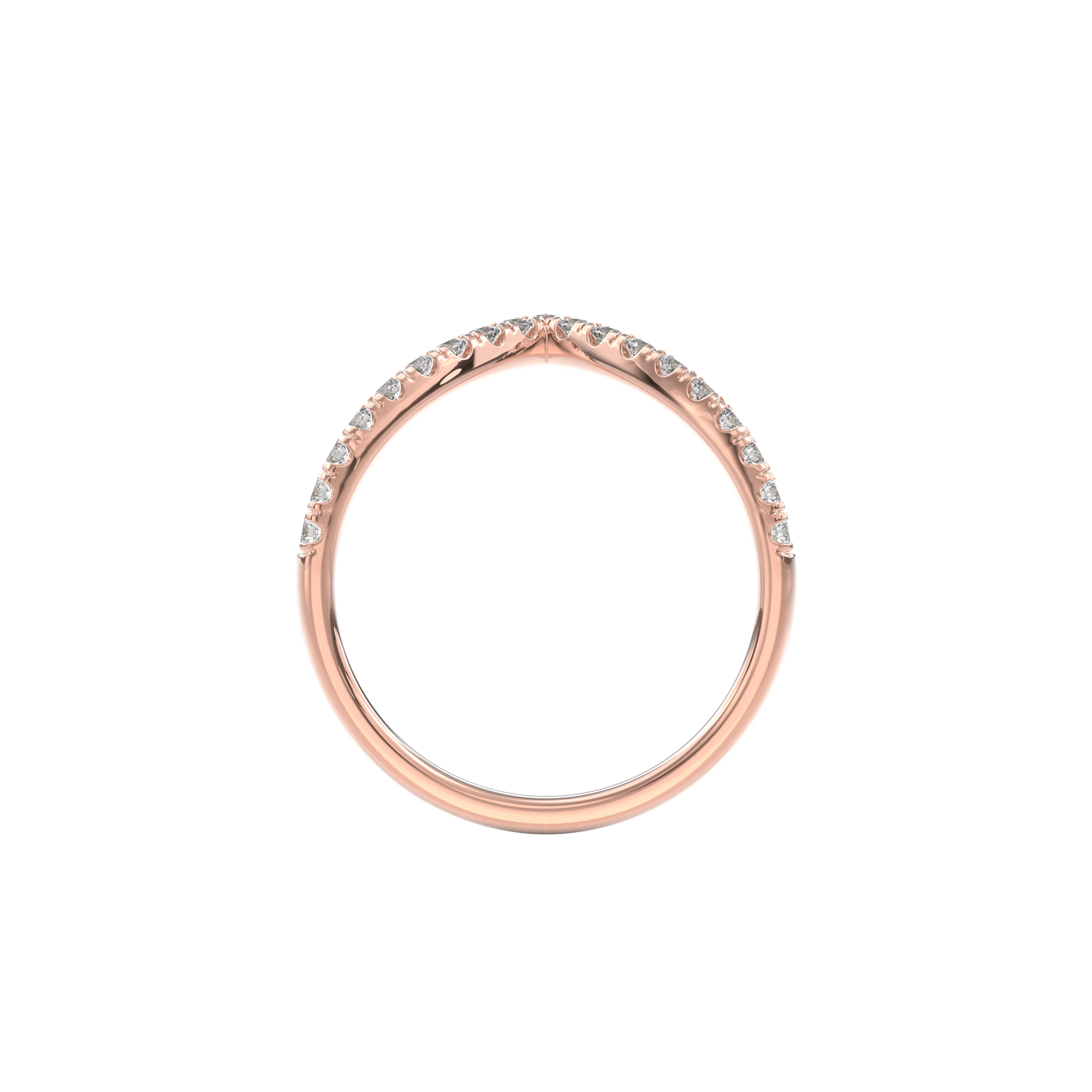 Wedding Bands Tiara Band 1.8mm•Rose Gold