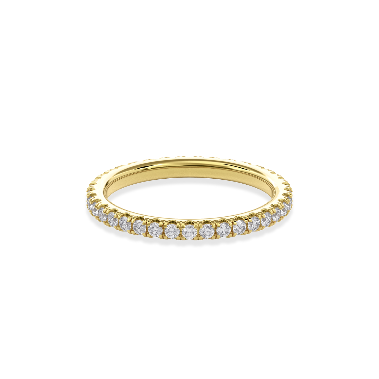 Wedding Bands Enternity Band 1.8mm•Yellow Gold