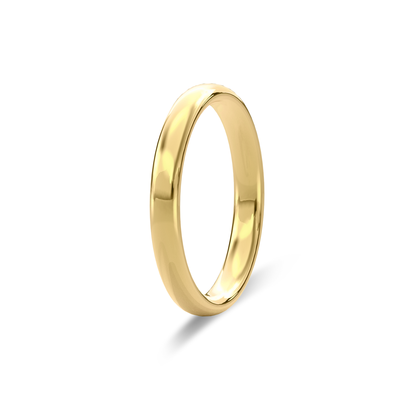 Wedding Bands Round Band 3.3mm•Yellow Gold