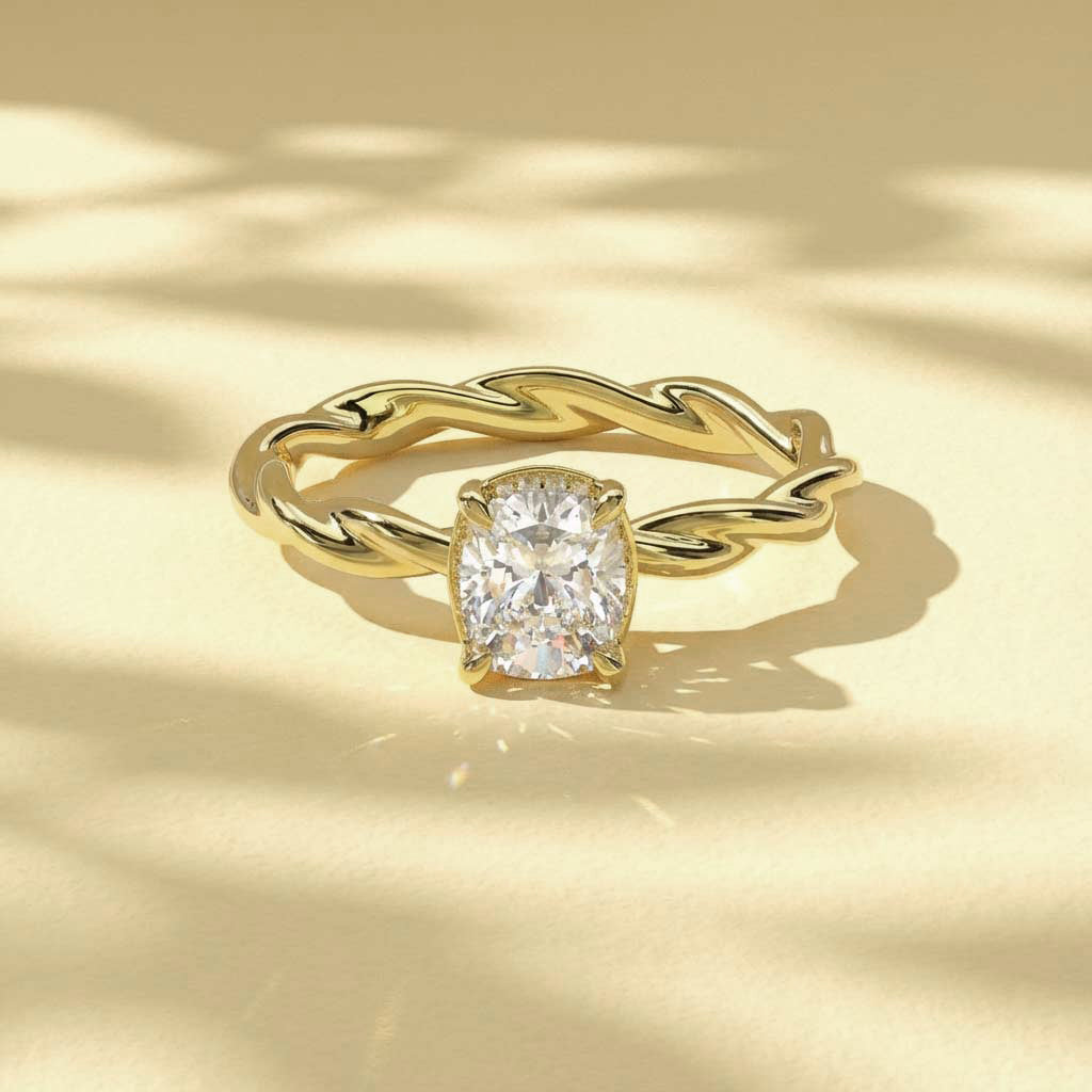 Vintage-Inspired Twist Ring