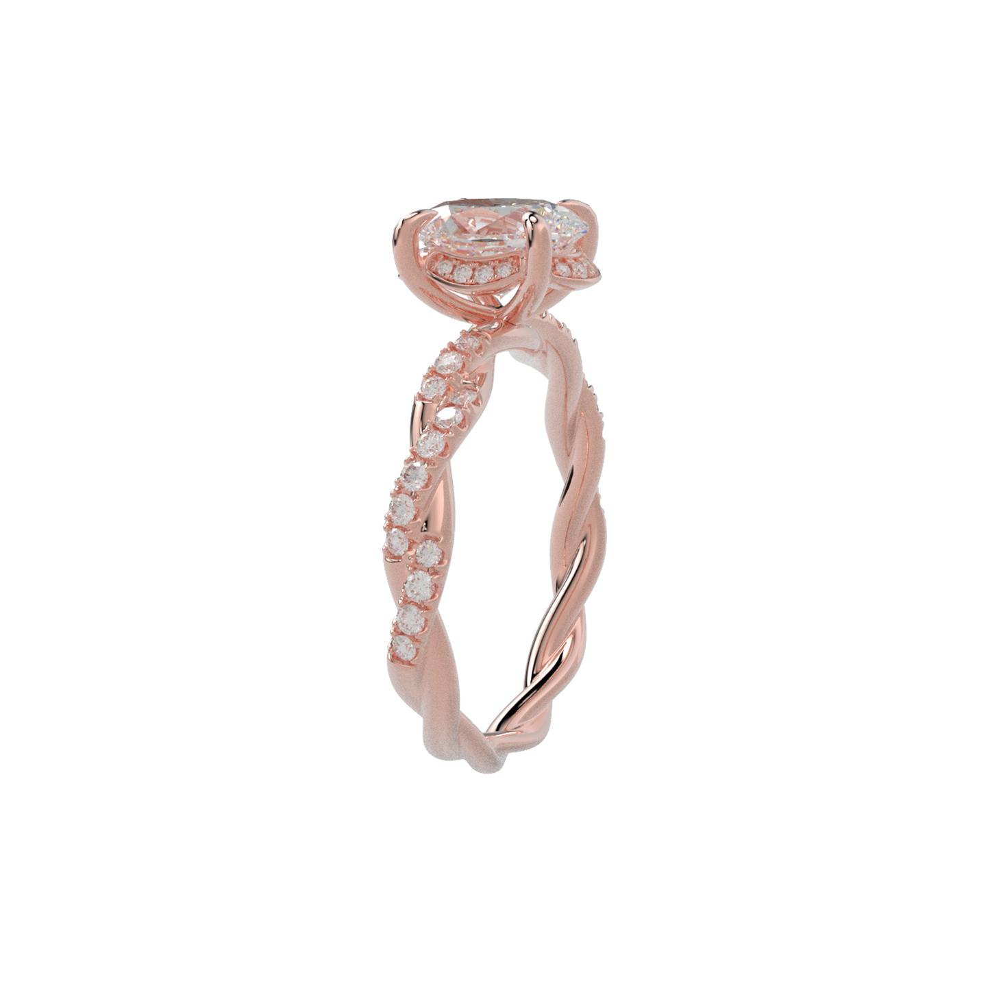 Vintage-Inspired Twist Ring