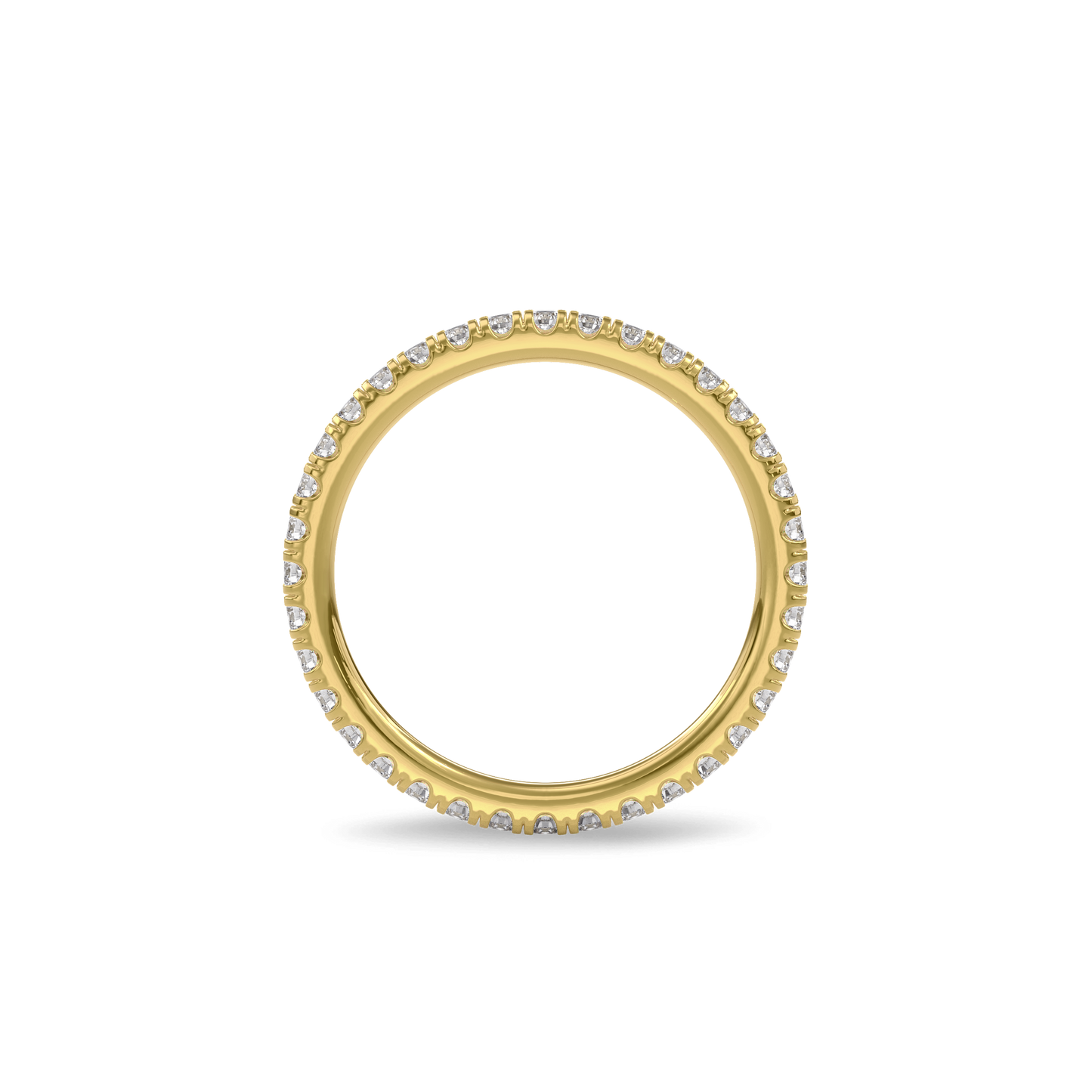 Wedding Bands Enternity Band 1.8mm•Yellow Gold