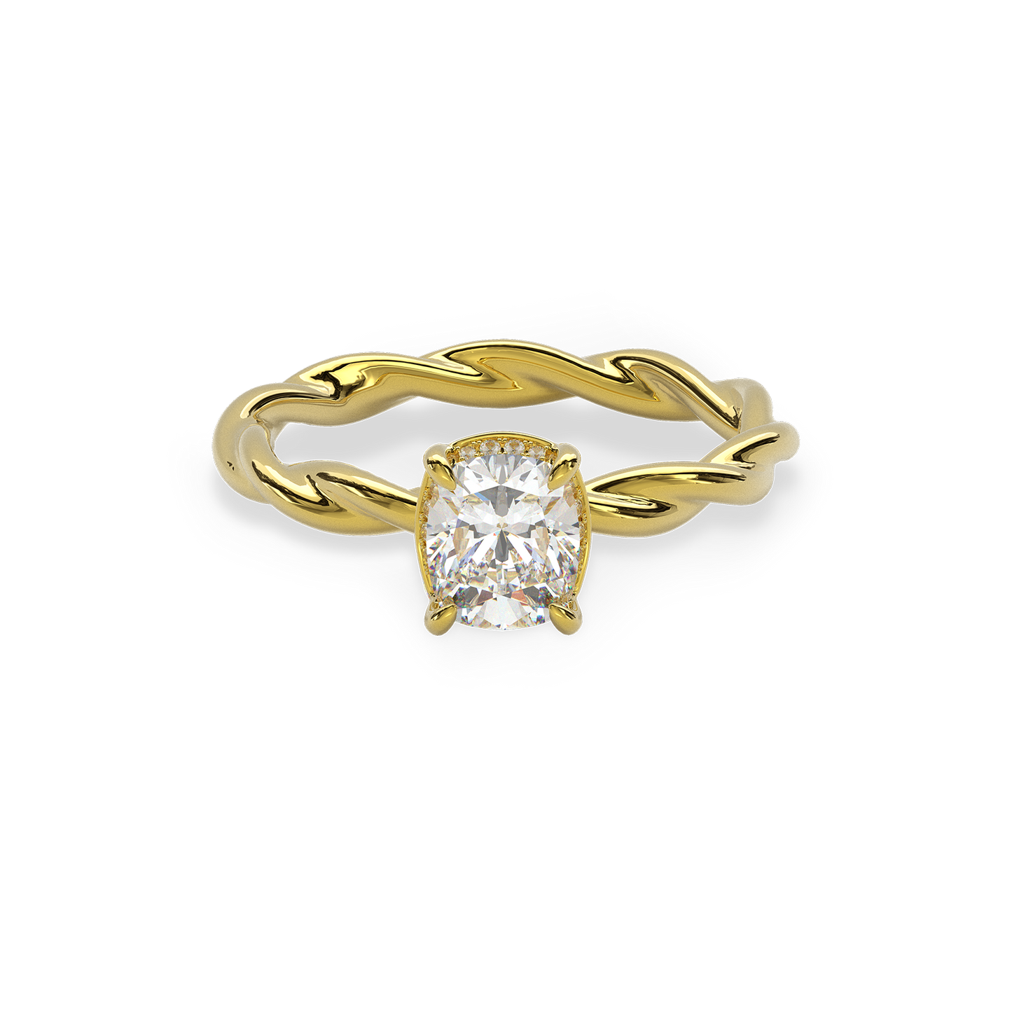 Vintage-Inspired Twist Ring