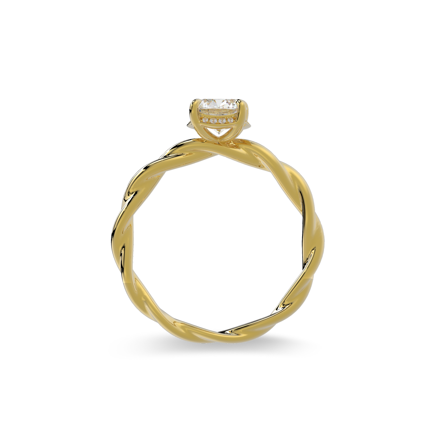 Vintage-Inspired Twist Ring