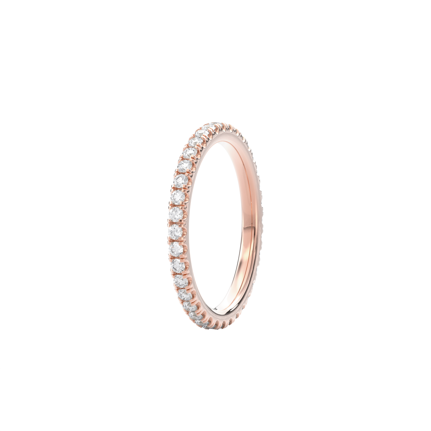 Wedding Bands Enternity Band 1.8mm•Rose Gold