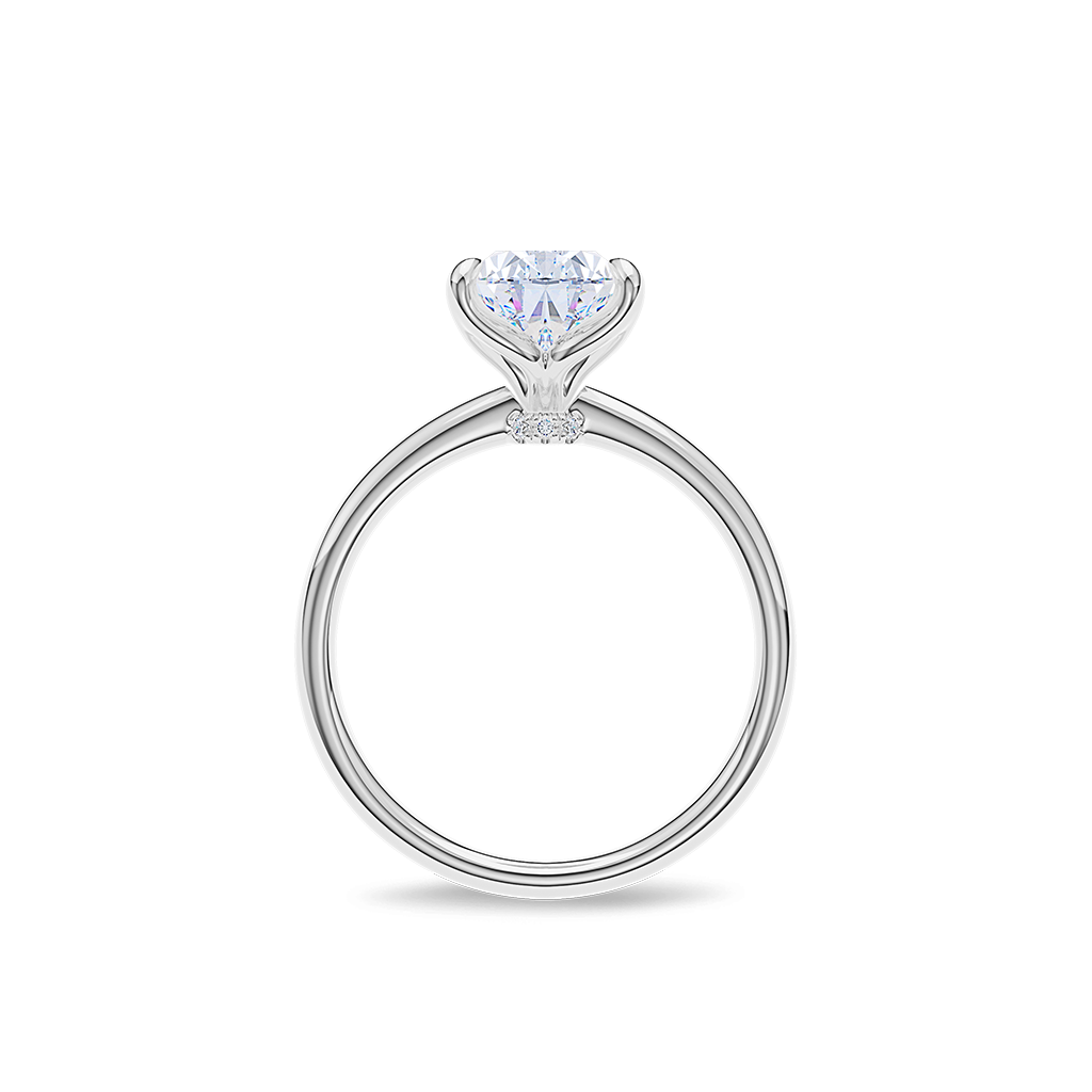 Dia Solitaire Engagement Ring Pear•White Gold