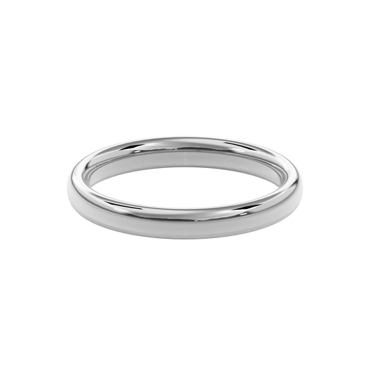 Wedding Bands Round Band 3.3mm•White Gold