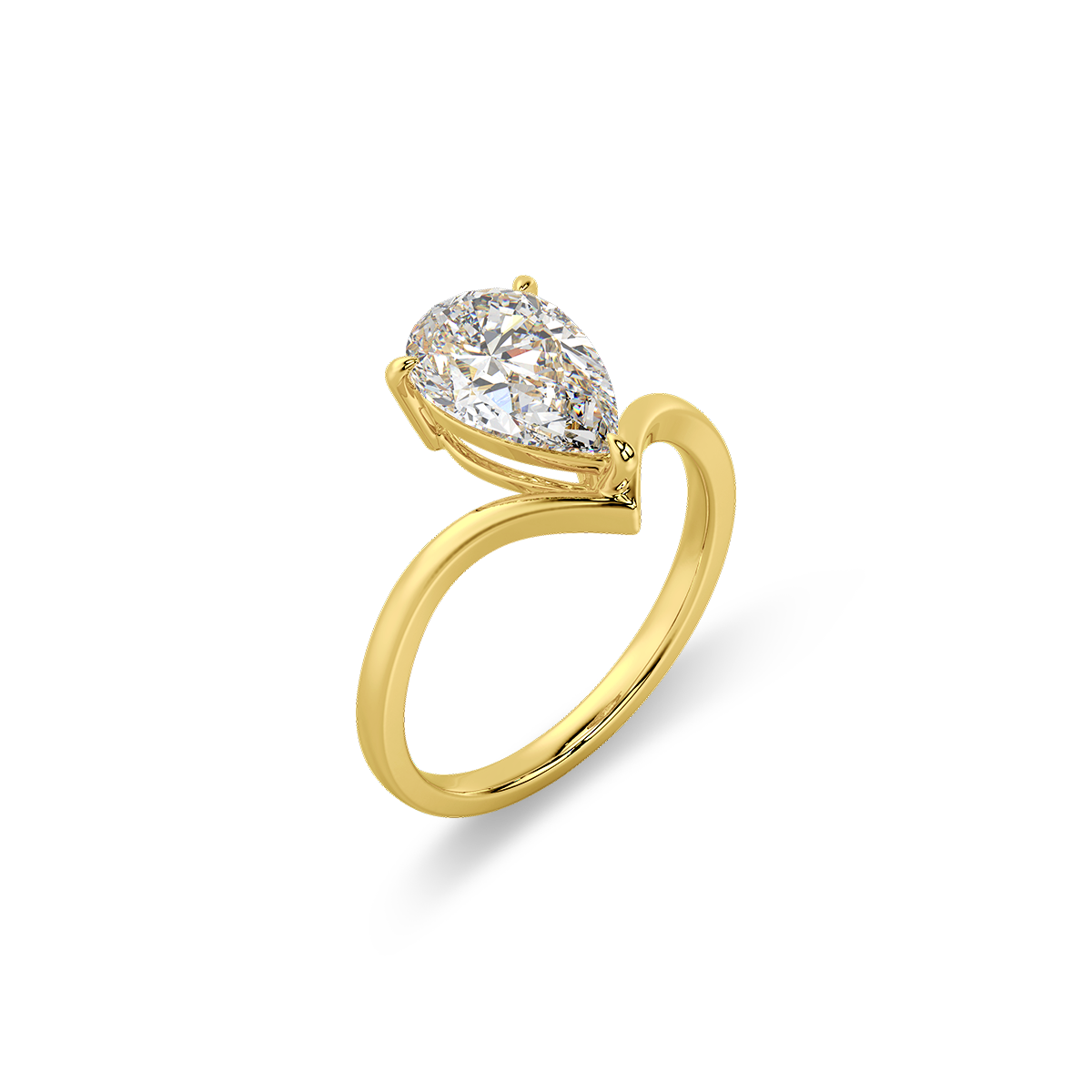 Classic Tiara Ring in 14k Yellow Gold