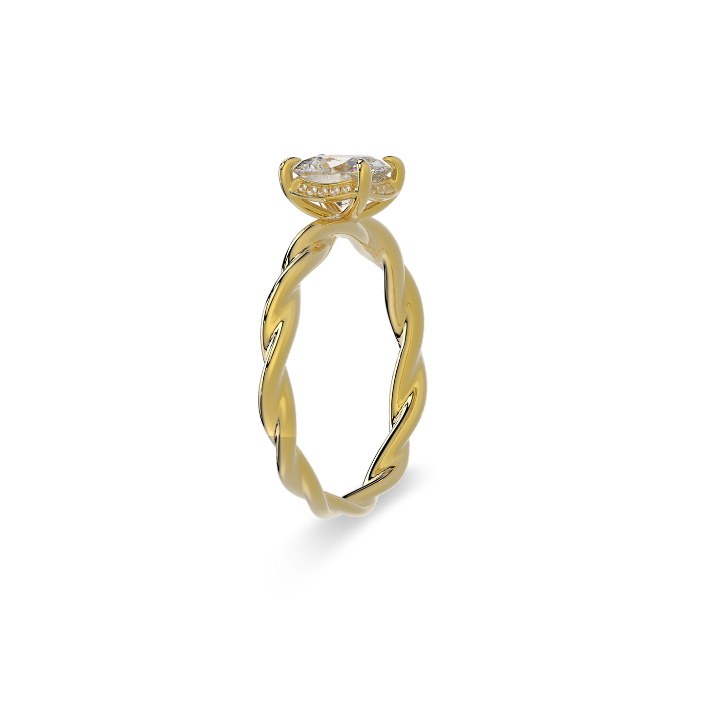 Vintage-Inspired Twist Ring
