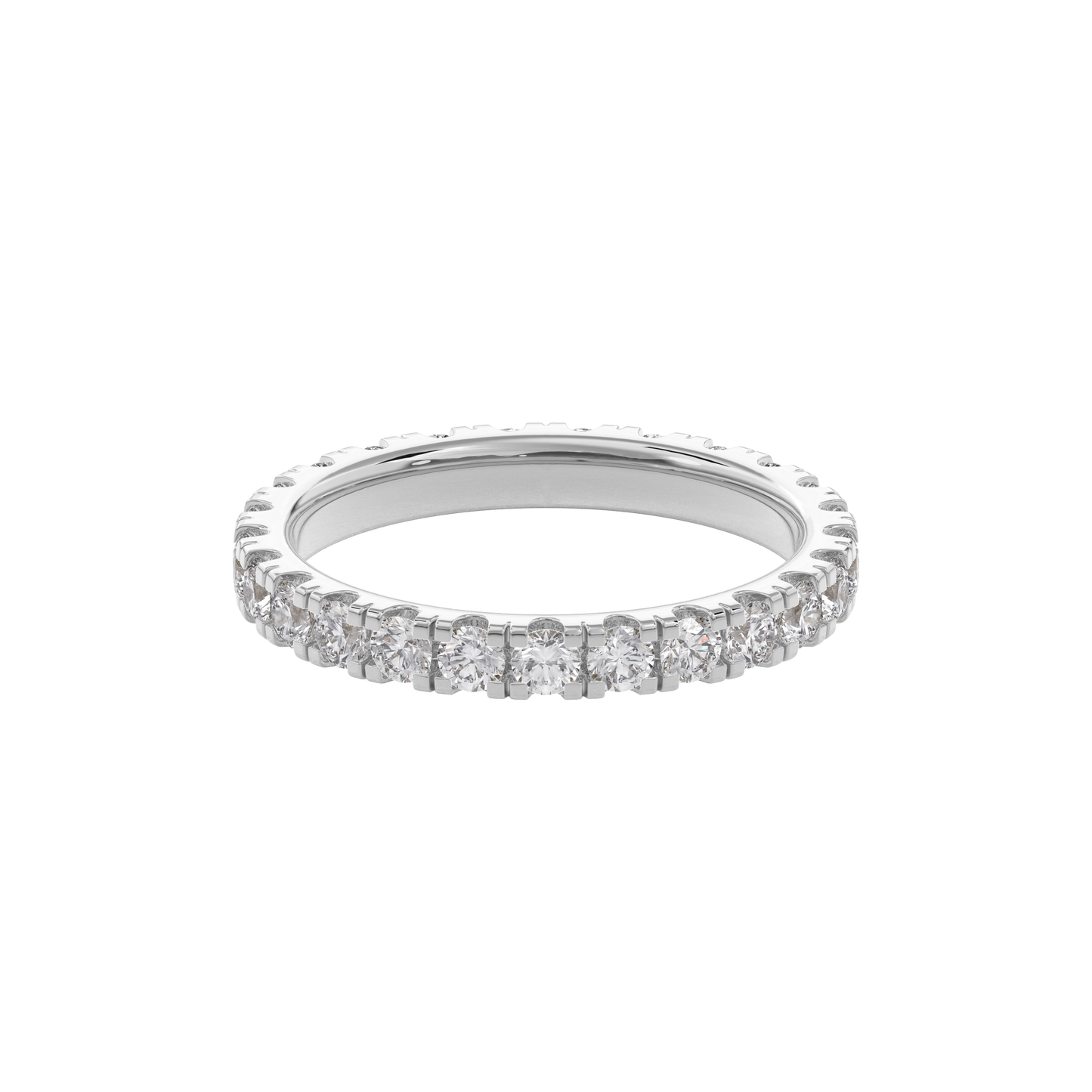 Wedding Bands Enternity Band 2.8mm•White Gold