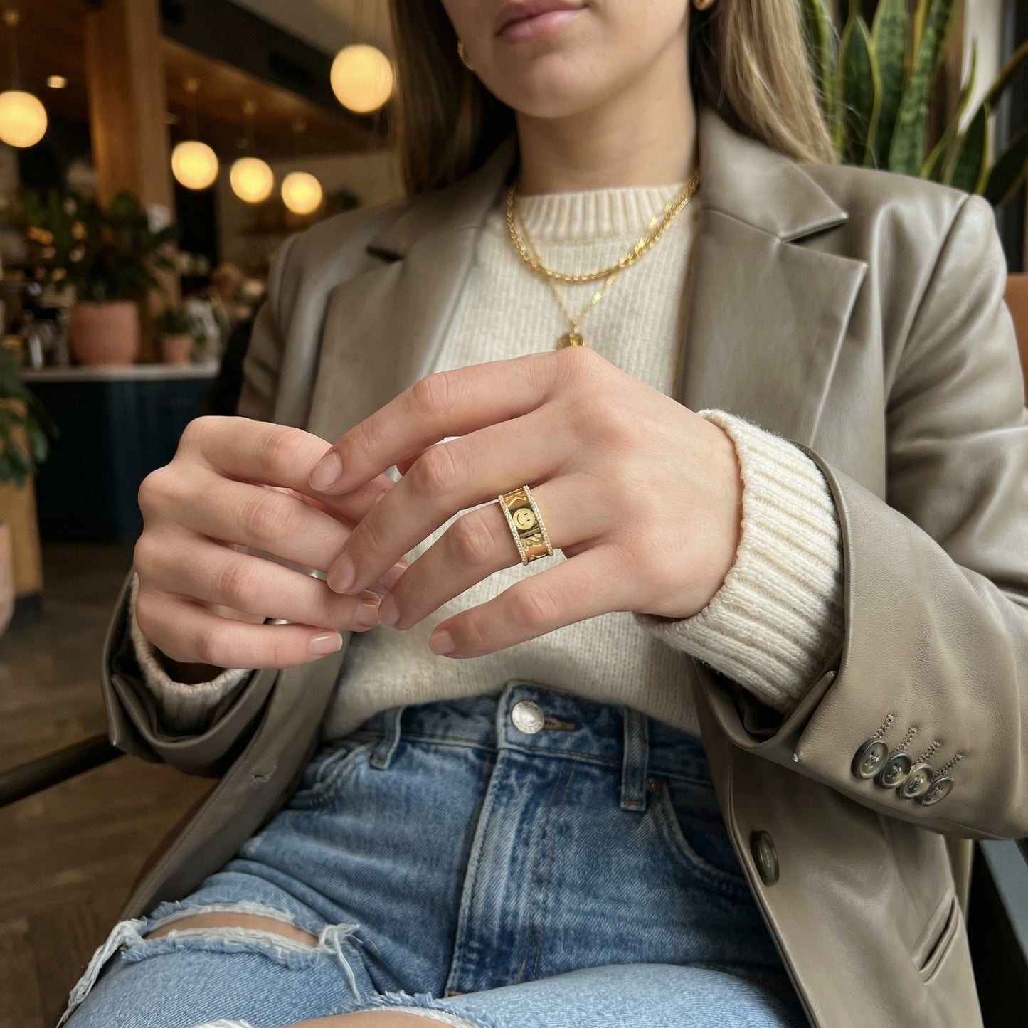 Luxe CharmMark Lucky Ring SS25R002B