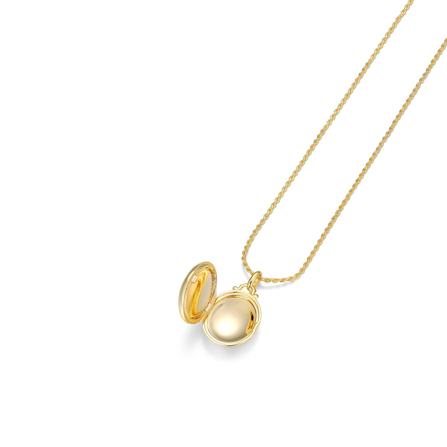 18K Gold Plated Luna Glow  Whisper Locket SN008G