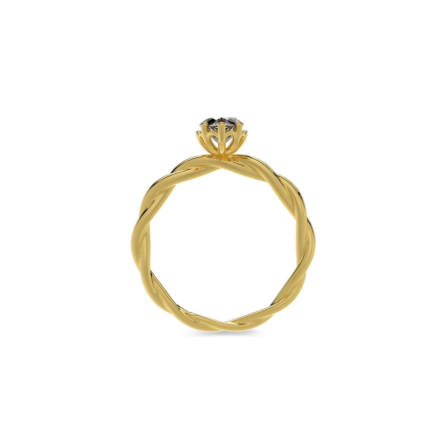 Vintage-Inspired Twist Ring