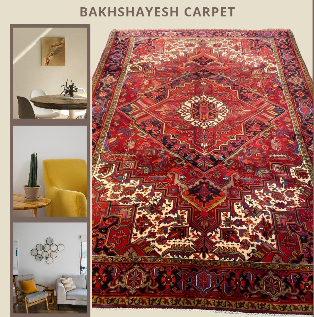 Bakhshayesh Rug – Hand-Knotted Persian Carpet with Timeless Charm