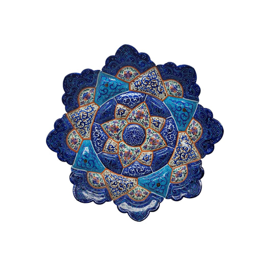 Minakari Plate Design 1006