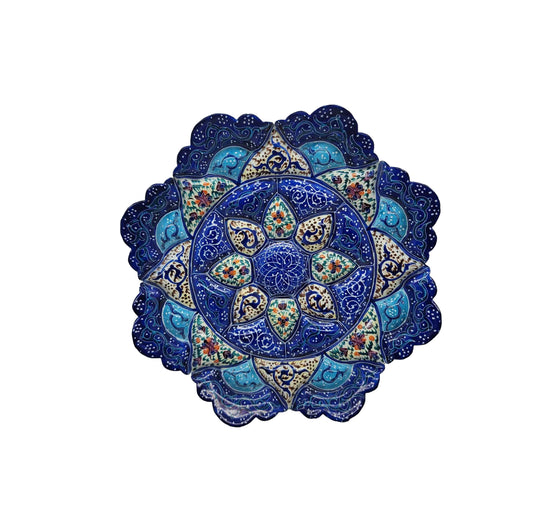 Minakari Plate Design 1008