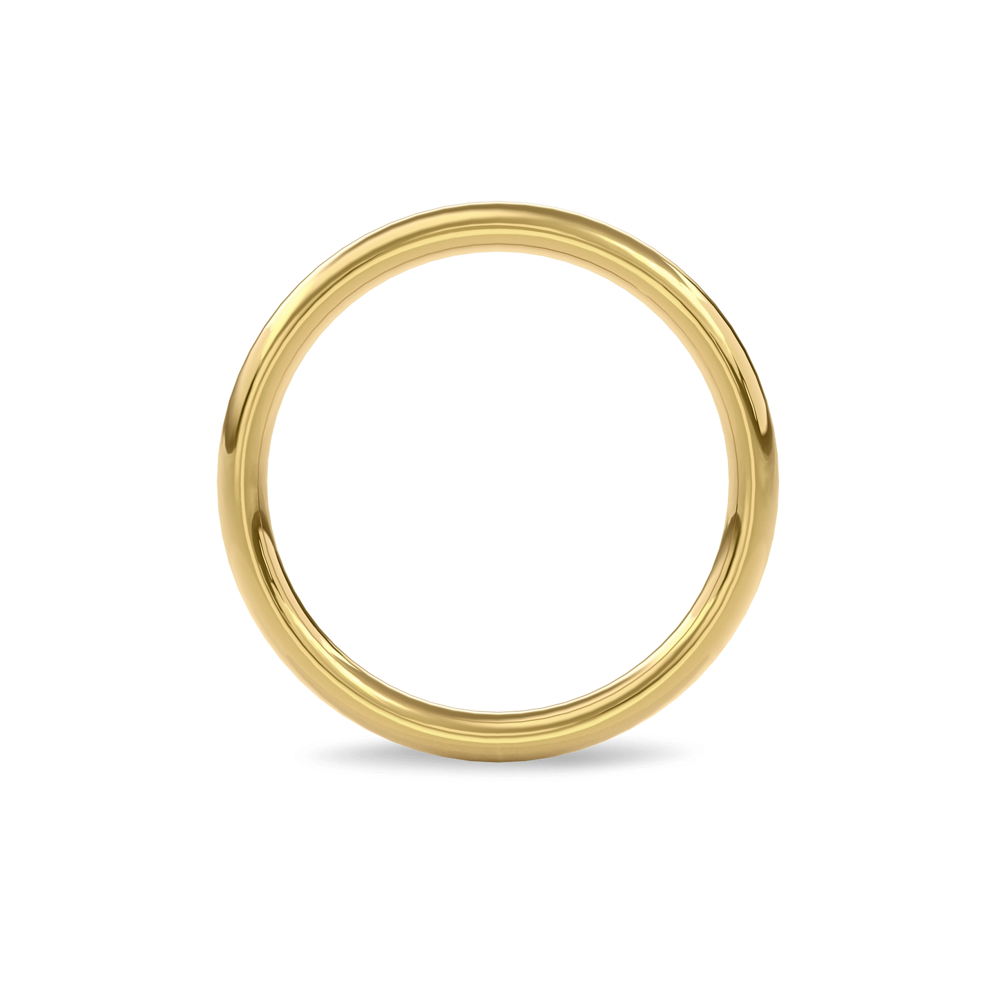 Wedding Bands Round Band 3.3mm•Yellow Gold