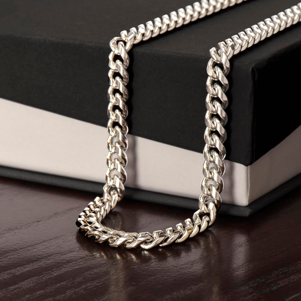 G &V Bold & Timeless Cuban Link Chain – Elevate Your Style