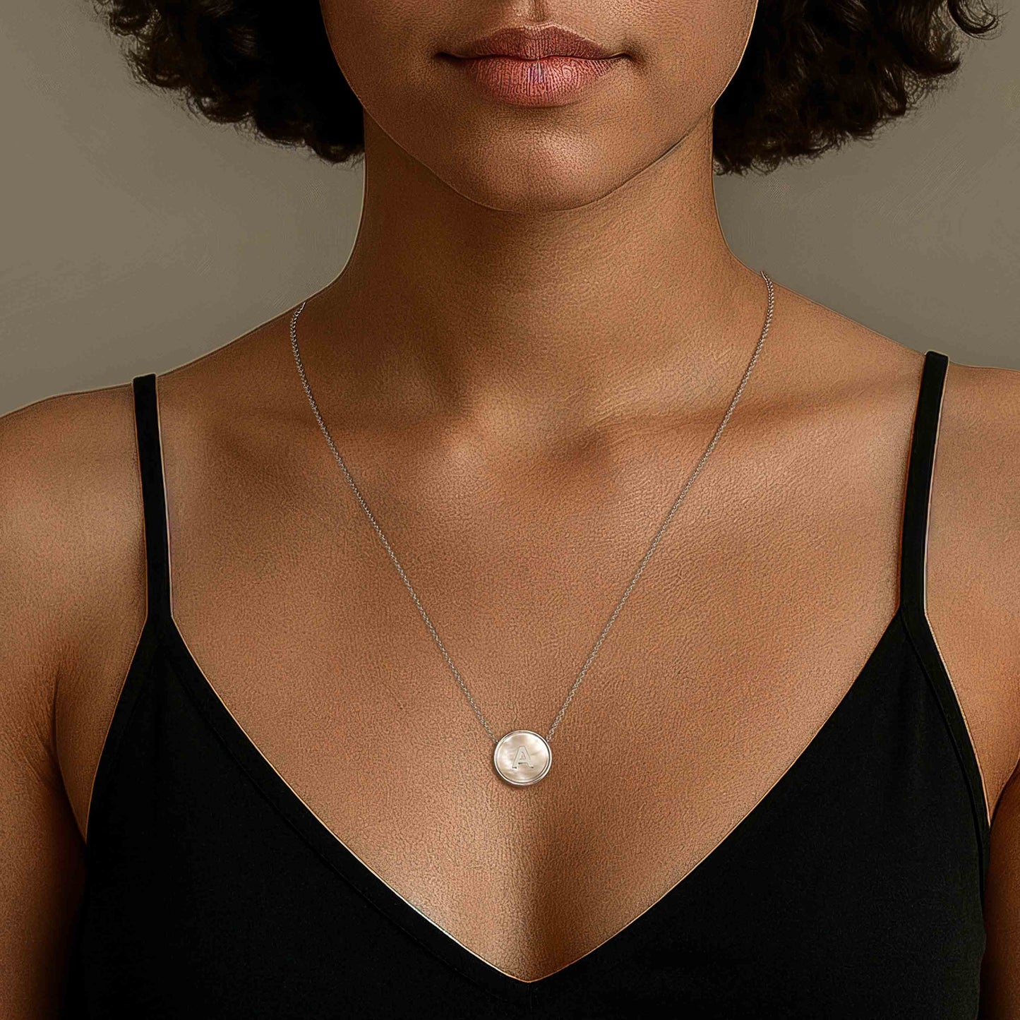 18k Gold Plated Silver Pearl Zodiac Necklace SS25N002G
