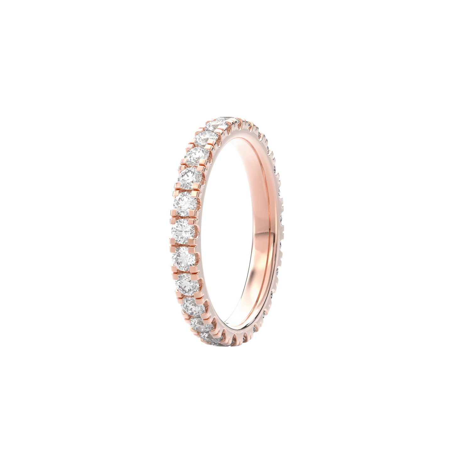 Wedding Bands Enternity Band 2.8mm•Rose Gold