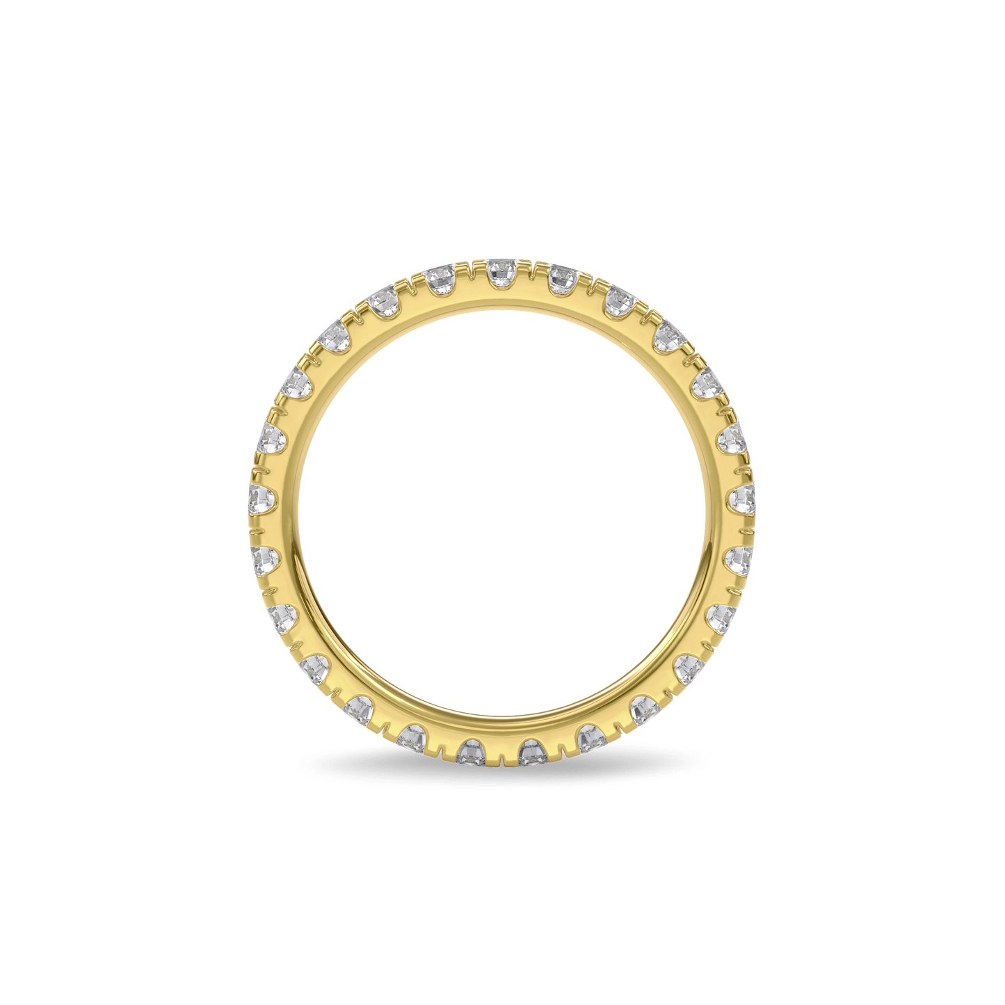 Wedding Bands Enternity Band 2.8mm•Yellow Gold