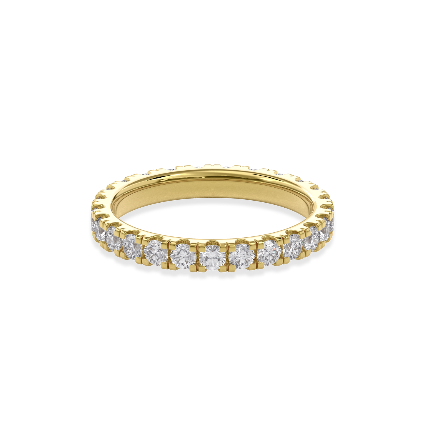 Wedding Bands Enternity Band 2.8mm•Yellow Gold