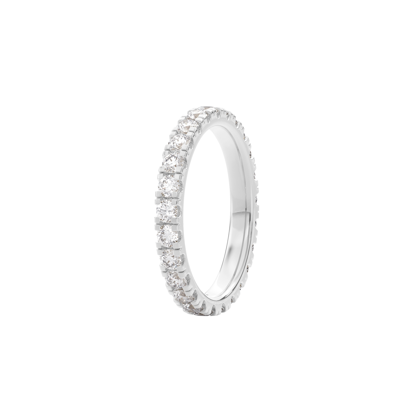 Wedding Bands Enternity Band 2.8mm•White Gold