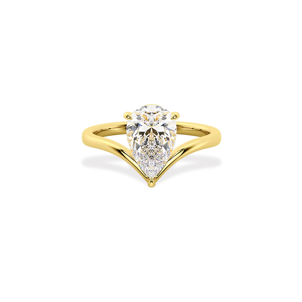 Classic Tiara Ring in 14k Yellow Gold