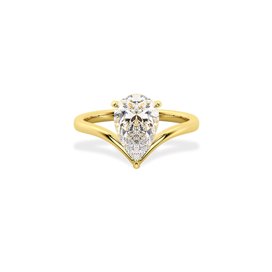 Classic Tiara Ring in 14k Yellow Gold