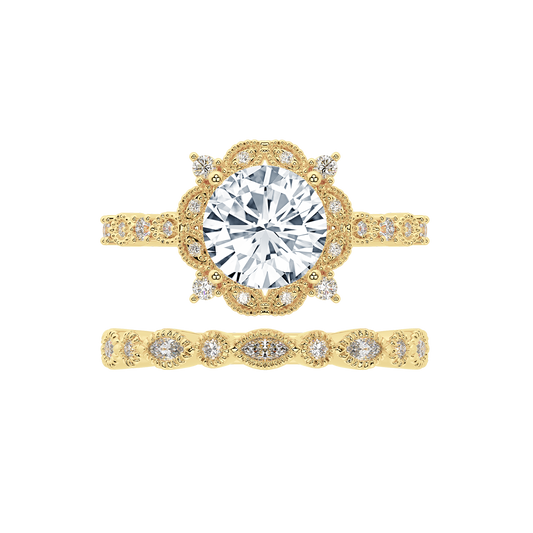 Milgrain Ring