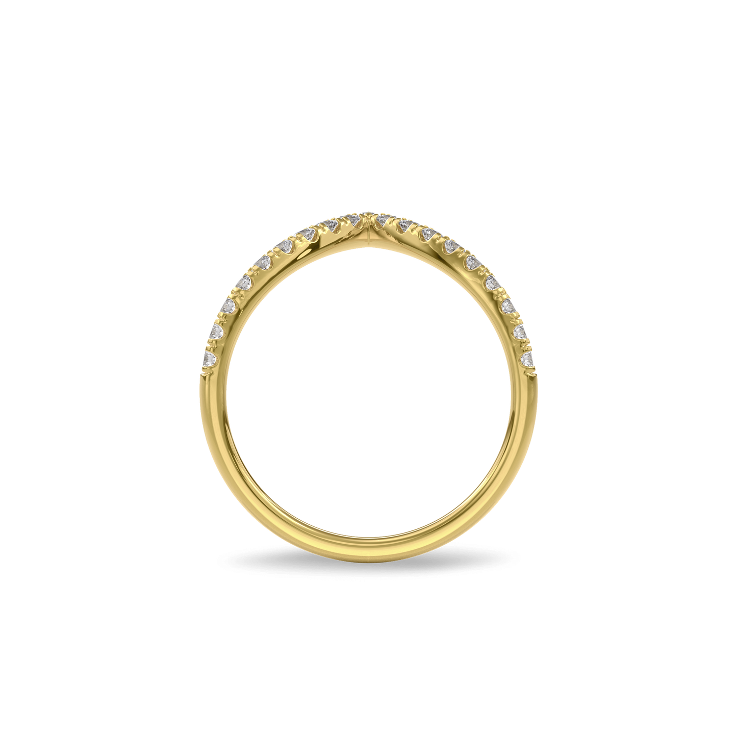Wedding Bands Tiara Band 1.8mm•Yellow Gold