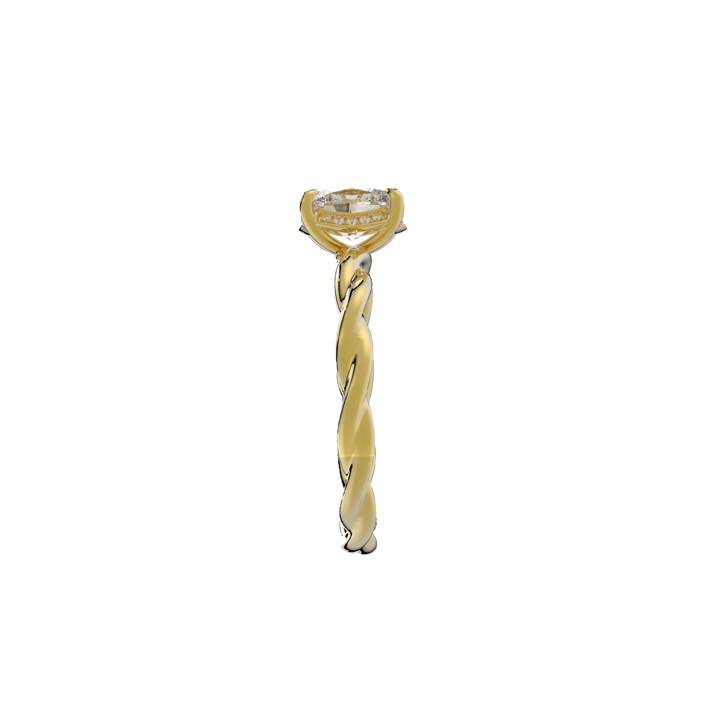 Vintage-Inspired Twist Ring